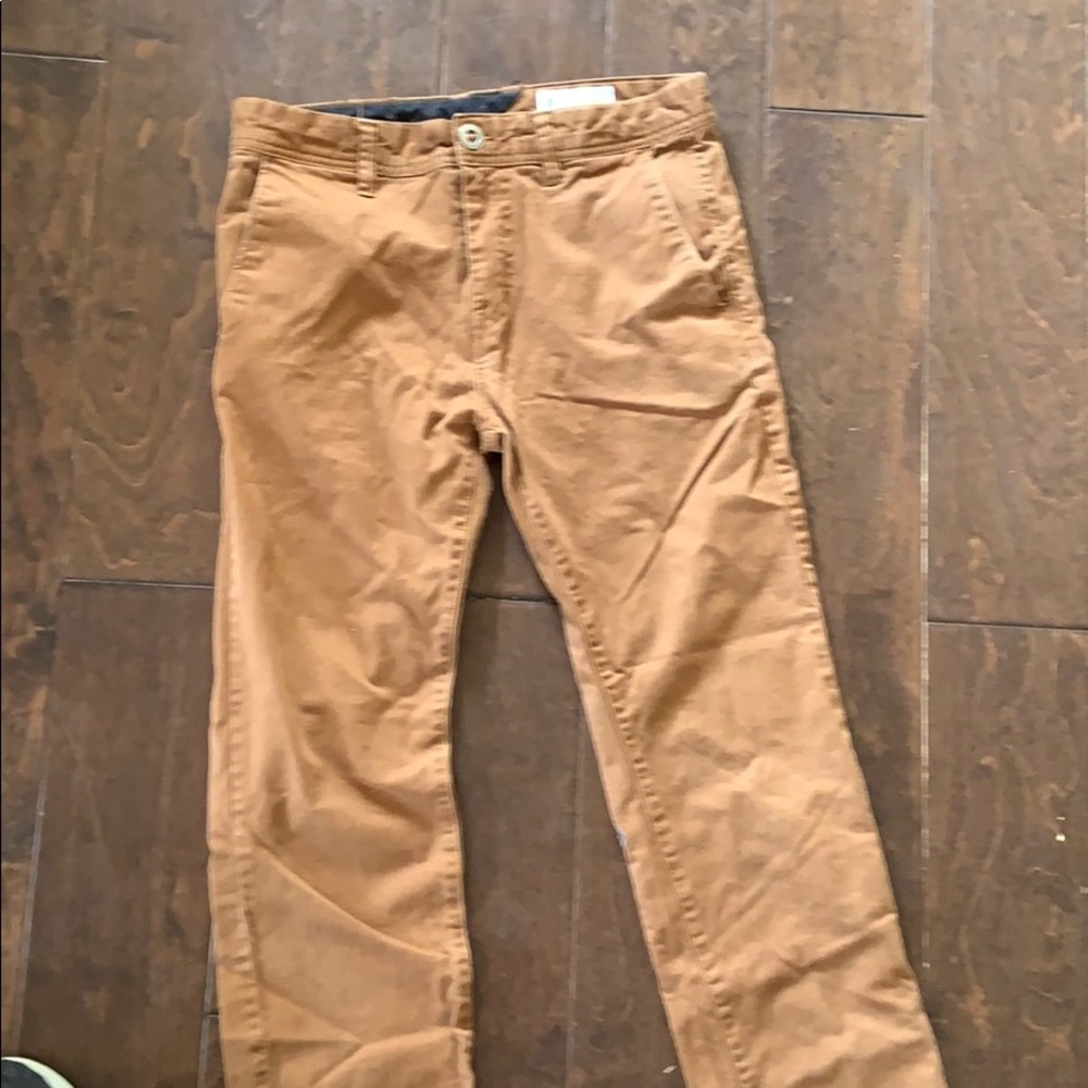 Boys volcom brown pants